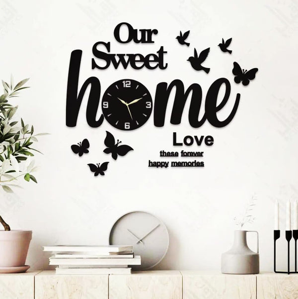 Acrylic Family Wall Clock