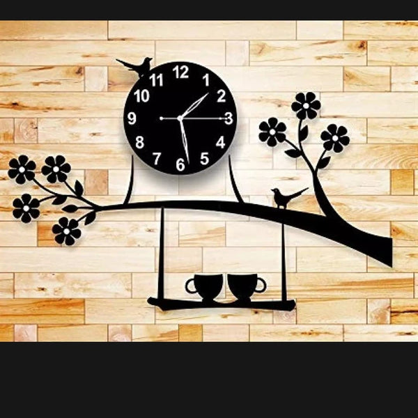 Home Decor Wall Clock Acrylic 24X24