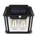 Double Waterproof Solar Porch Light