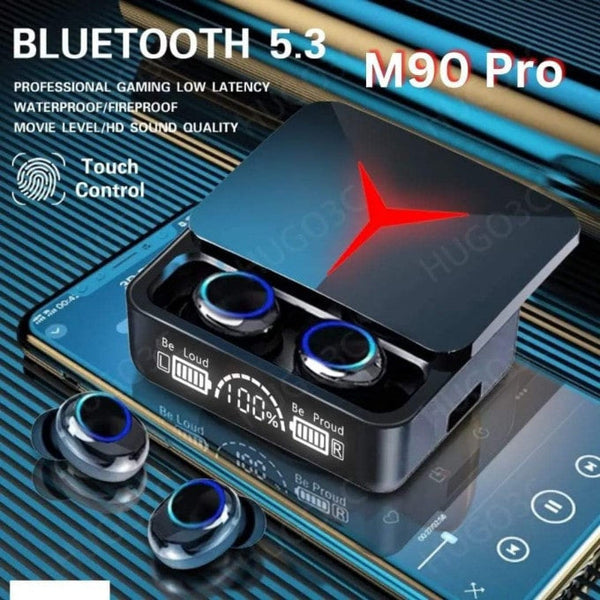 M90 Pro Tws Earphones True Wireless Earbuds